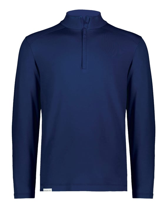 Front view of Eco Revive™ Ventura Soft Knit Quarter-Zip