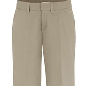 Front view of Women’s Flat Front Shorts – Plus