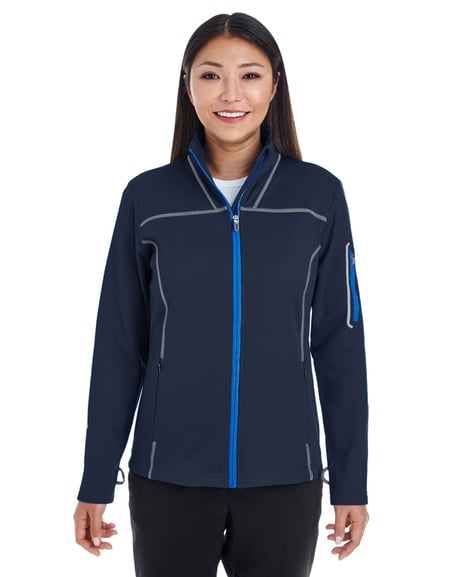 Front view of Ladies' Endeavor Interactive Performance Fleece Jacket