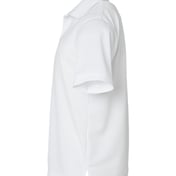 Side view of Youth Saratoga Performance Mini Mesh Polo
