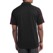 Back view of PosiCharge® Micro-Mesh Colorblock Polo
