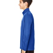 Side view of Youth Zone Performance Quarter-Zip Pullover