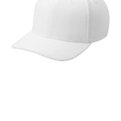 Front view of Flexfit® Cool & Dry Poly Block Mesh Cap