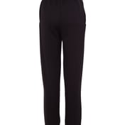 Back view of Powerblend® Open-Bottom Sweatpants With Pockets