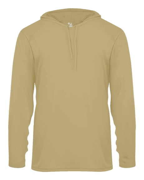 Front view of B-Core Hooded Long Sleeve T-Shirt