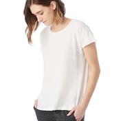 Side view of Ladies’ Rocker Garment-Dyed T-Shirt
