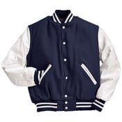 Front view of Varsity Wool Jacket