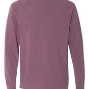 Front view of Garment-Dyed Heavyweight Long Sleeve T-Shirt