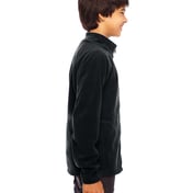 Side view of Youth Campus Microfleece Jacket