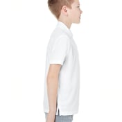 Side view of Youth Cool & Dry Mesh Piqué Polo