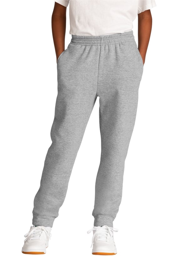 Front view of Youth Core Fleece Jogger