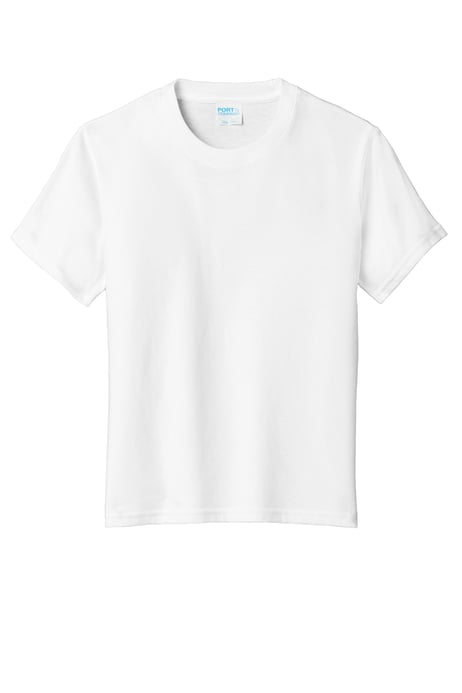 Front view of Youth Fan Favorite Blend Tee