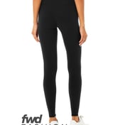 Back view of FWD Fashion Ladies’ High Waist Fitness Leggings