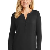 Front view of Ladies Concept Henley Tunic