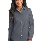 Front view of Ladies SuperPro Oxford Shirt