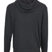 Back view of French Terry Hooded Sweatshirt