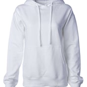 Front view of Women’s Midweight Hooded Sweatshirt