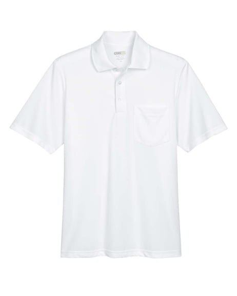 Front view of Origin Performance Piquéé Polo With Pocket