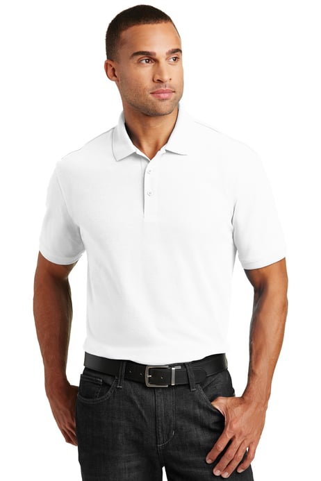 Front view of Core Classic Pique Polo