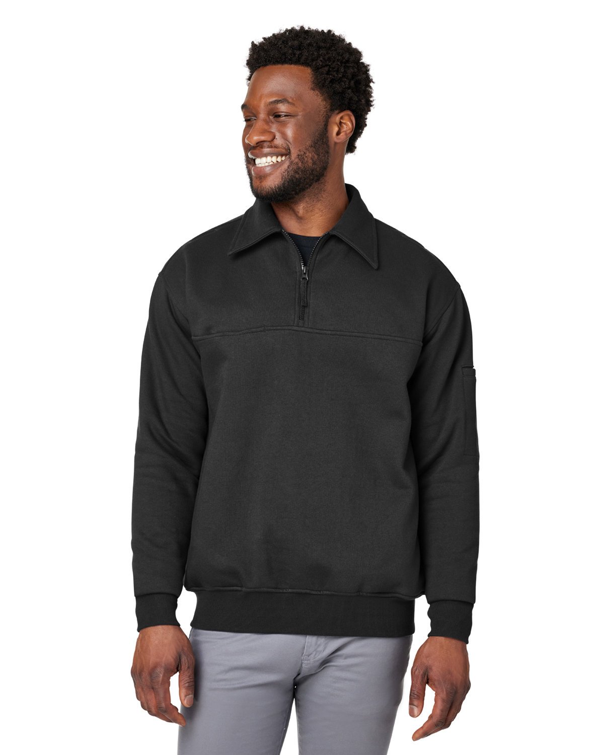 Front view of Men’s ClimaBloc™ Heavyweight Tactical Quarter-Zip