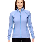 Front view of Ladies’ Stretch Fleece Jacket