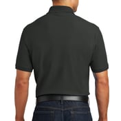Back view of Tall Core Classic Pique Polo