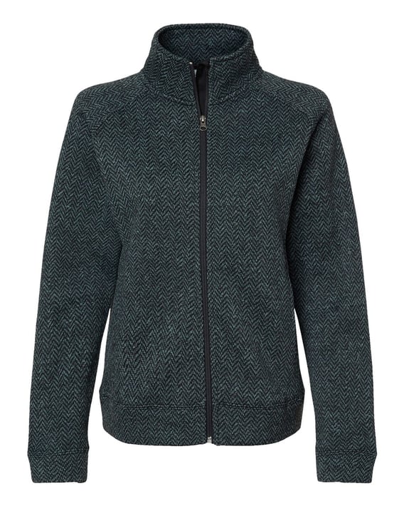 Front view of Women’s Traverse Full-Zip Sweater