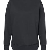Front view of Women’s Weekend Fleece Crewneck Sweatshirt