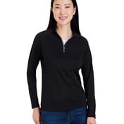 Front view of Women’s Origin Performance Pique Quarter-Zip Pullover