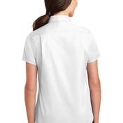 Back view of Women’s Short Sleeve SuperPro Twill Shirt