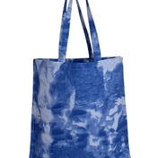 Front view of Tie-Dyed Canvas Bag