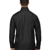 Back view of Men’s City Textured Three-Layer Fleece Bonded Soft Shell Jacket