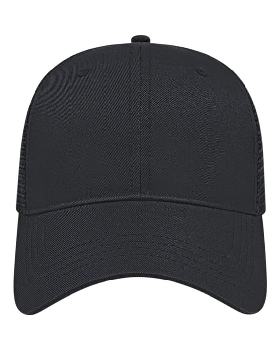 Front view of X-tra Value Polyester Trucker Cap