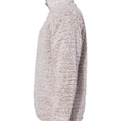 Side view of Sherpa Quarter-Zip Pullover