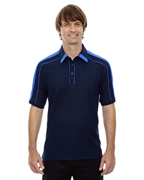 Front view of Men's Sonic Performance Polyester Piqué Polo