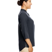 Side view of Women’s Perfect Fit™ Three-Quarter Sleeve Crepe Tunic
