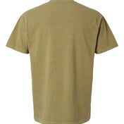 Back view of Garment-Dyed Heavyweight Cotton Tee