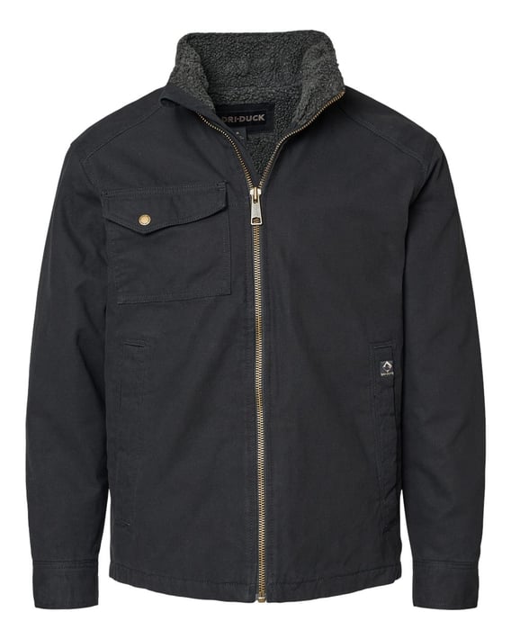 Front view of Endeavor Canyon Cloth™ Canvas Jacket With Sherpa Lining