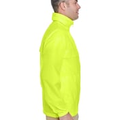 Side view of Adult Full-Zip Hooded Pack-Away Jacket