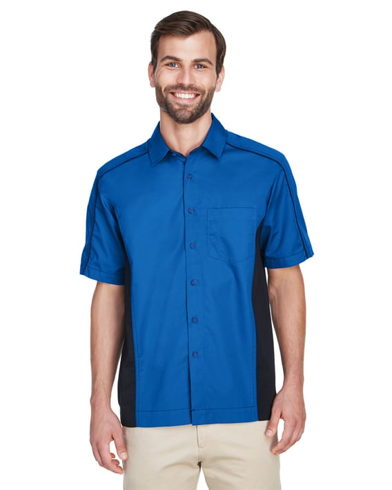 Front view of Men’s Fuse Colorblock Twill Shirt