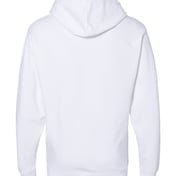 Back view of Midweight Hooded Sweatshirt