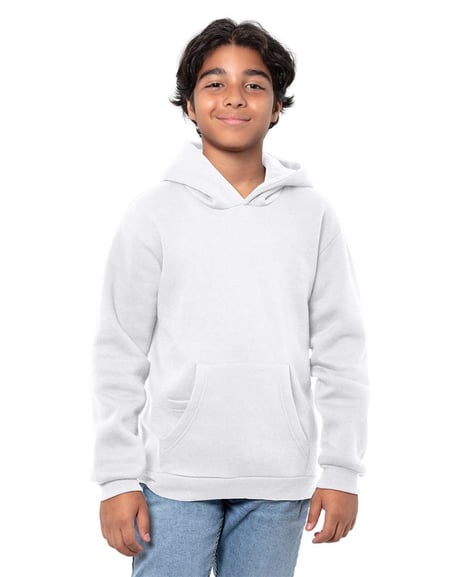 Front view of Epic Youth Fleece Pullover Hooded Sweatshirt