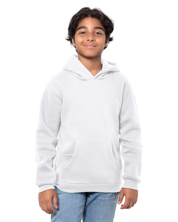 Front view of Epic Youth Fleece Pullover Hooded Sweatshirt