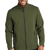 Front view of Collective Tech Soft Shell Jacket