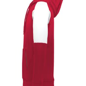 Side view of Blue Chip Hooded Sweatshirt