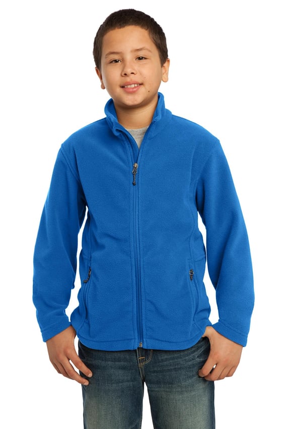 Front view of Youth Value Fleece Jacket