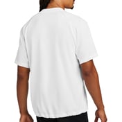 Back view of Repeat 1/2-Zip Short Sleeve Jacket