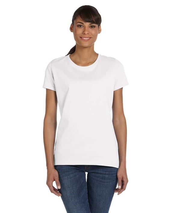 Front view of Ladies’ HD Cotton™ T-Shirt