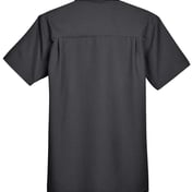 Back view of Barbados Textured Camp Shirt