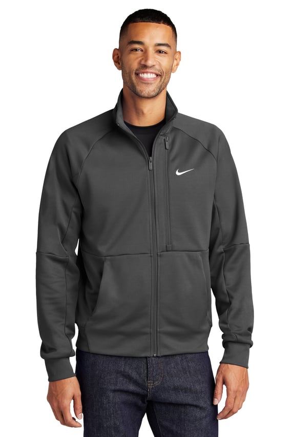 Front view of Full-Zip Chest Swoosh Jacket